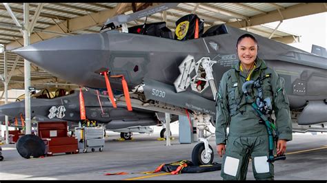 First Female F 35 Pilot For Lockheed Martins Production And Training
