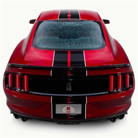 Shelby Gt350 Racing Stripes With Optional Pinstriping 2016 2017 201