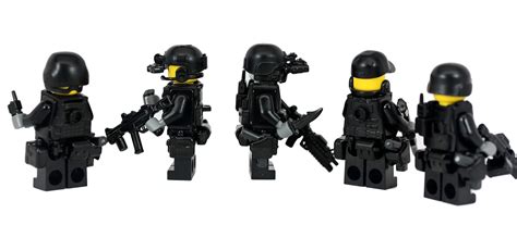 Special Forces Squad Us Military Soldiers Modern Brick Warfare Custom