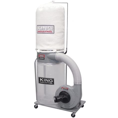 King 2 Hp 1200 Cfm Dust Collector Tc Store Tc Machinery Supply