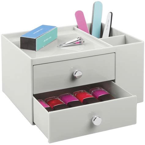 Interdesign 2 Drawer Cosmetic Organizer For Makeup And Beauty Products