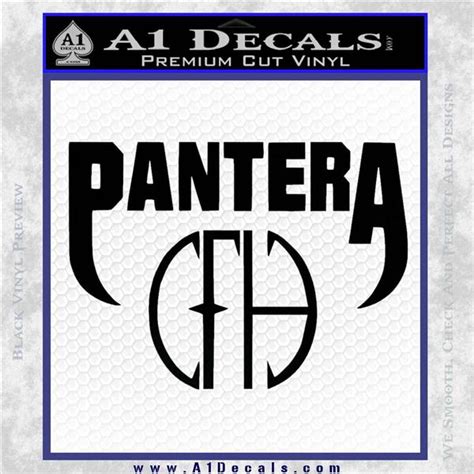 Pantera Cfh Decal Sticker A1 Decals