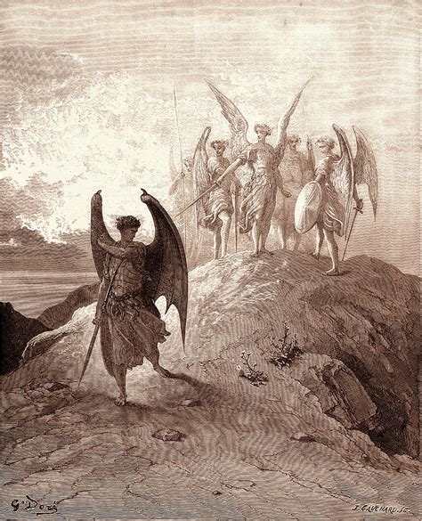 Kunstplakate Kunst Antiquitäten And Kunst Art Printposter Gustave Dore Depiction Of Satan