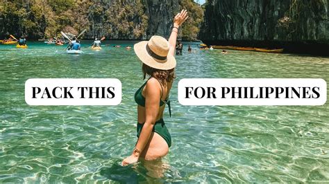 Pack With Me For The Philippines Philippines Packing Guide And Necessary Essentials Youtube