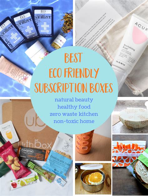 Favorite Eco Friendly Subscription Boxes To Give And Get