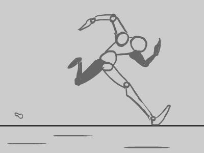 Fast Run Cycle Animation Drawing Sketches Animation Reference Motion Design Animation