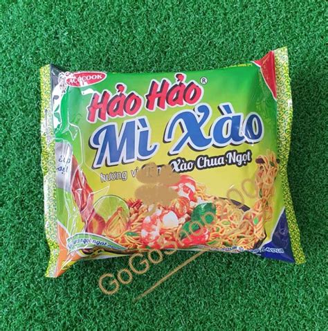 【vietnam】1 Pack Hao Hao Mi Xao Tom Xao Chua Ngot Shrimp Fried With