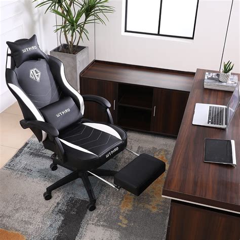 Buy Sitmod Gaming Chair Ergonomic Office Chair With Massage Lumbar Support High Back Gamer Chair