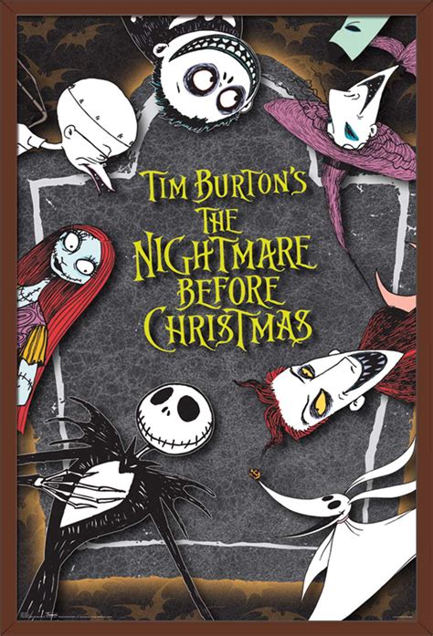 Disney Tim Burton S The Nightmare Before Christmas Group Poster