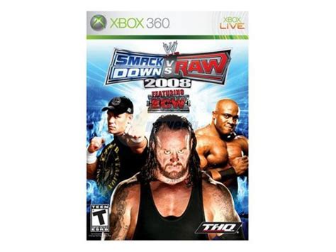 Wwe Smackdown Vs Raw 2008 Xbox 360 Game Newegg Ca