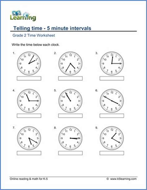 Math success in second grade requires a child to be a much more independent learner than she was in first grade. Grade 2 Telling Time Worksheets - free & printable | Time ...