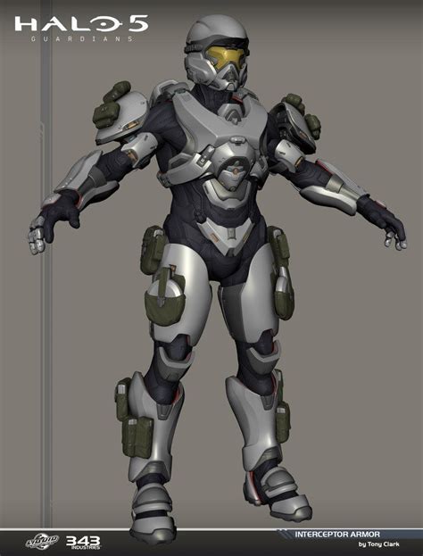 Artstation Halo 5 Interceptor Armor Armor Futuristic Armour Halo
