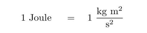 The Si Units Of Energy Are Joules