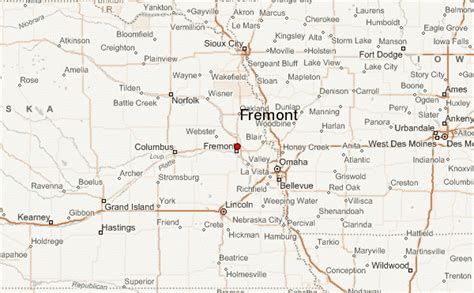 Fremont Nebraska Location Guide