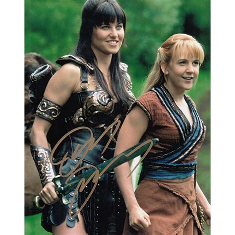 Lucy Lawless Autographed 8x10 Photo Xena Warrior Princess