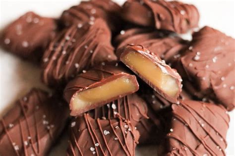 Homemade Chocolate Caramels With Sea Salt Recipe Recipe Milk Chocolate Recipes Chocolate