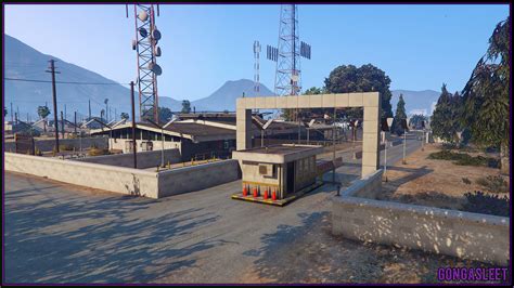 Police Station And Hospital Sandy Shores Fivem Sp Menyoo Ymap Free