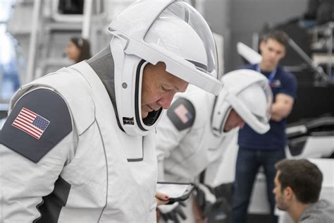 Spacex Demo 2 Astronauts Walkthrough Launch Day Operations Commercial