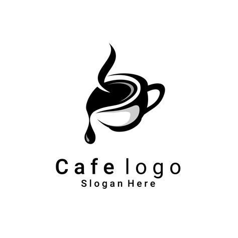 Logo Cafe Vector 4909732 Vector Art At Vecteezy