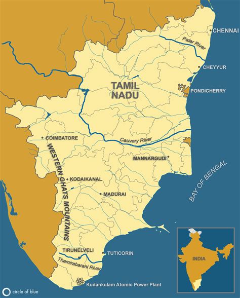 Tamil Nadu Map Image Cassey Angelique