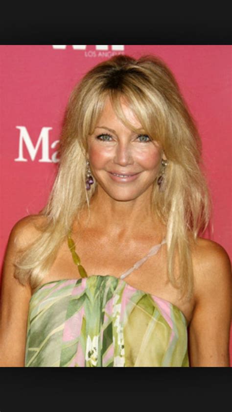 53 Year Old Heather Locklear Just Seems To Be Getting Prettier With Age Her Hair Is Always
