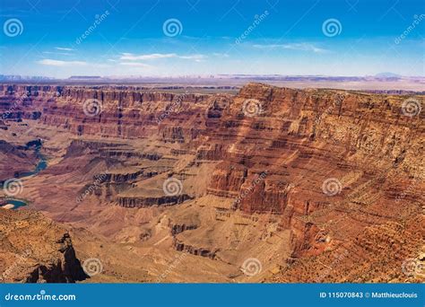 Beautiful Grand Canyon Colorado River Gorge Stock Image Image Of