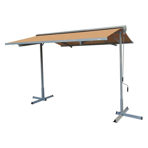 Advaning 11 X 10 Manual Free Standing Retractable Patio Awning
