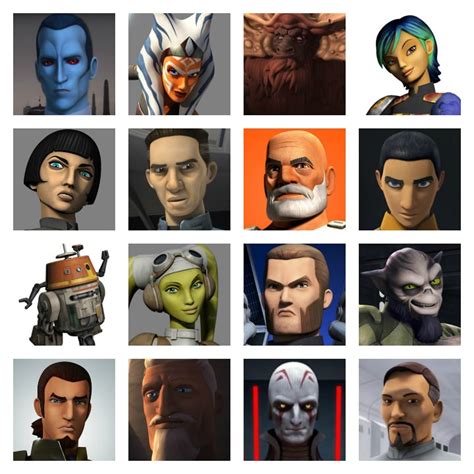 Star Wars Rebels Characters Names All In One Photos