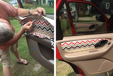 Grosgrain Custom Fabric Car Door Panels How To