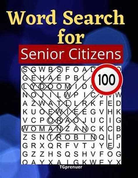 Word Search For Senior Citizens Large Print Word Search For Seniors