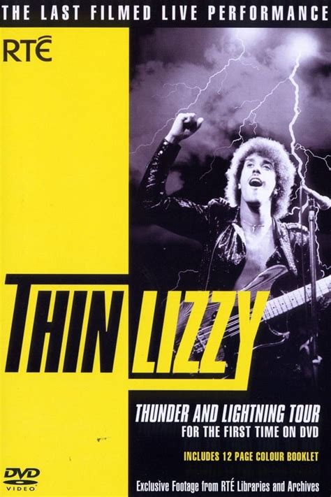 Thin Lizzy Thunder And Lightning Tour Movie Apr 1983