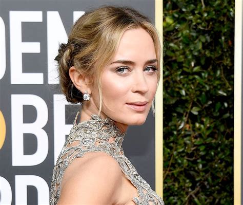 Golden Globes 2019 Emily Blunts Makeup Details