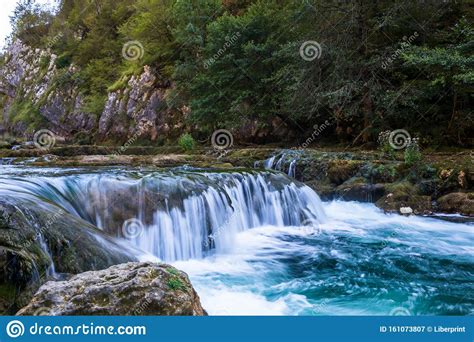 Waterfall Strbacki Buk On Una River Stock Image Image Of Outdoor