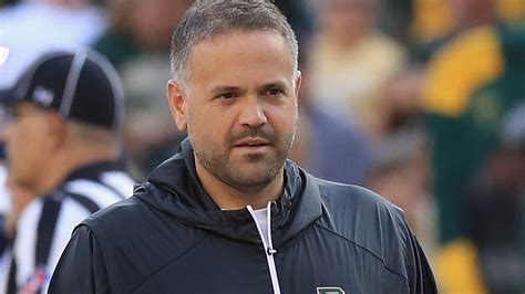 Baylors Matt Rhule Spurns Giants Agrees To Be Panthers Head Coach