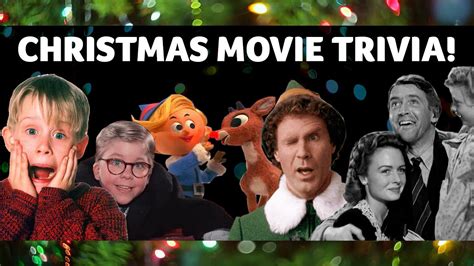 Christmas Movie Trivia Take The Festive Film Challenge Quiz Youtube