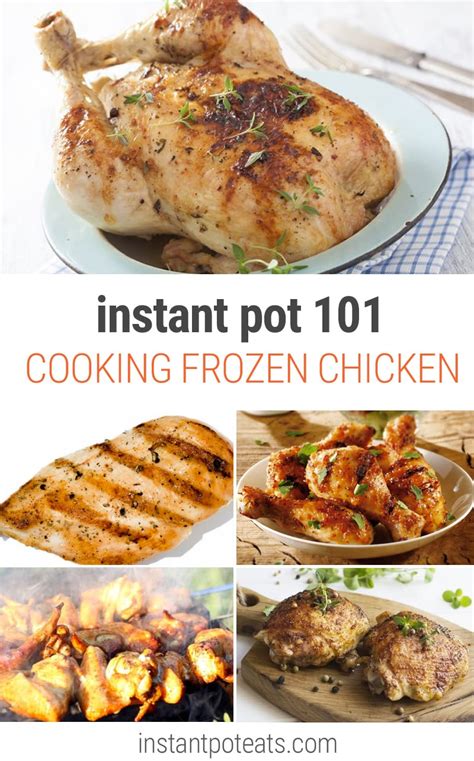 Slice the chicken up to eat plain or use it in any recipes that call for cooked chicken. How To Cook Instant Pot Frozen Chicken