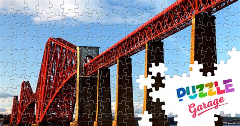 Forth Bridge Jigsaw Puzzle Architecture Bridges Puzzle Garage