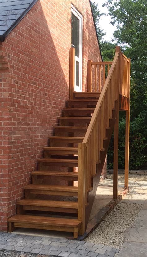 Commercial External Staircases External Timber Staircases