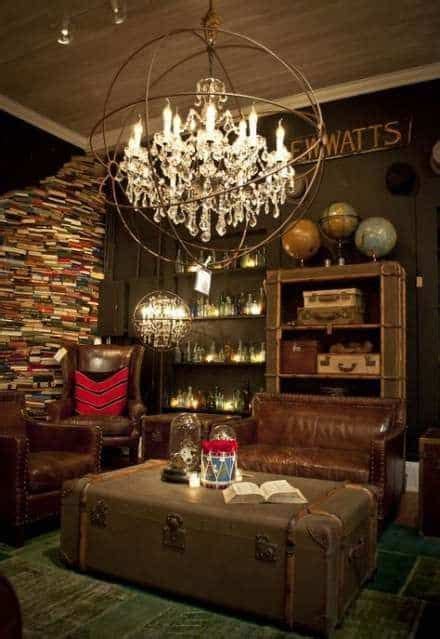 22 Awesome And Creative Steampunk Bedroom Ideas Steampunk Bedroom Vintage Industrial Decor