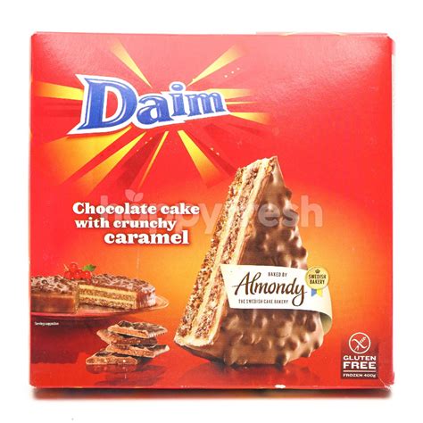 Our online grocery store has choose from fresh produce to. Buy Daim Chocolate Cake With Crunchy Caremel at Village ...