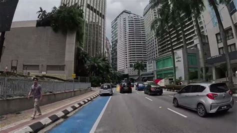 Jalan Pinang Klcc Kuala Lumpur Scooter Beam Walking Youtube