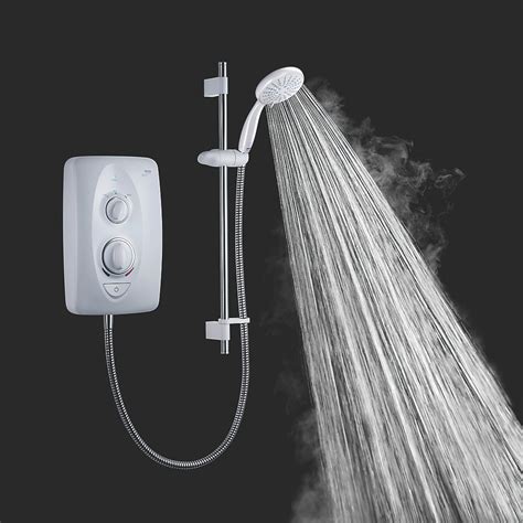 Mira Sprint Multi Fit Kleur Wit 108kw Elektrische Douche Elektrische Douches