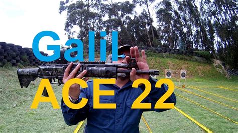 El Galil Ace 22 Del Ejército De Colombia Calibre 556 X 45mm Youtube