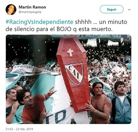 And honestly, who doesn't like humor memes? Memes A Independiente Hoy : Meme Rio Del Rojo Racing Club ...