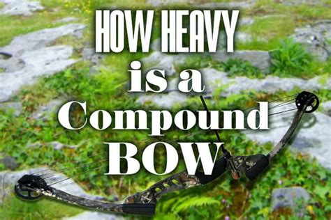 How Heavy Is A Compound Bow Boss Targets Archery Bows