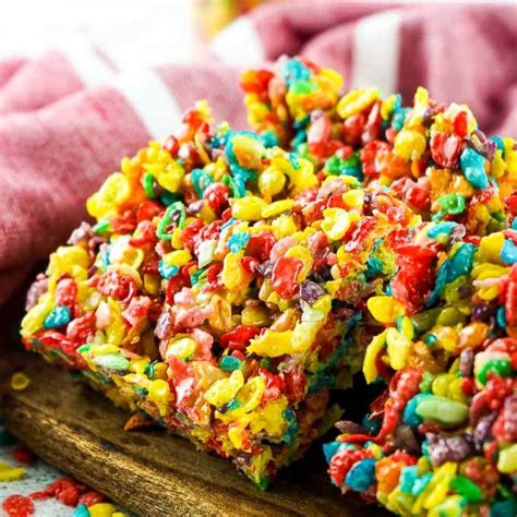 Fruity Pebbles Rice Krispie Treats A Reinvented Mom