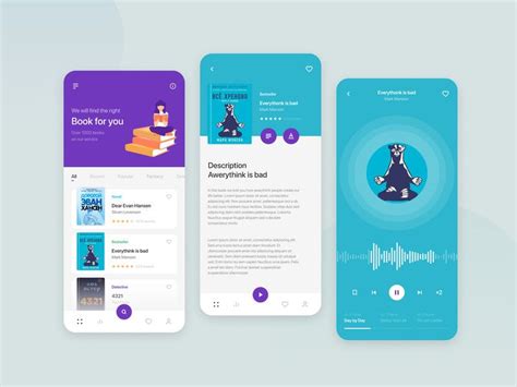 Book Library Mobile App Design Inspiration App Design Inspiration