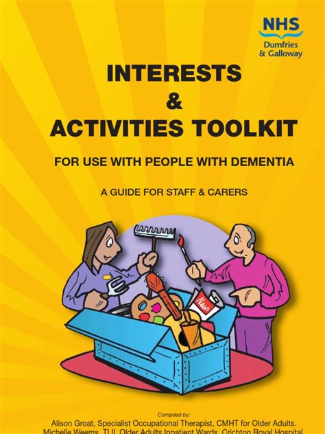 Dementia Activity Tool Kits 1 1 Caregiver Occupational Therapy