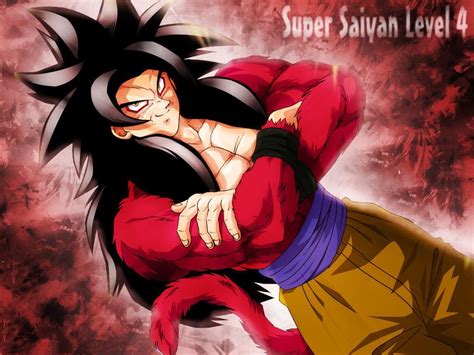 Super saiyan 4 goku in dragon ball z: Goku, Super Saiyan Level 4 - Dragon Ball Z Wallpaper ...