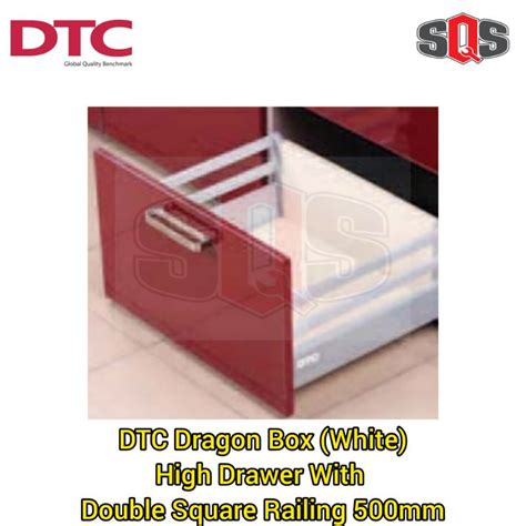 Dtc Dragon Box High Drawer With Double Railing Mm Shopee Malaysia